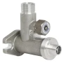 Wika Gas Leak Tight Connection, GLTC10 Combination Valve, 3-Way Combination Valve